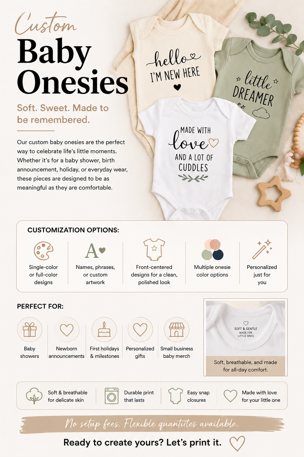 Custom Baby Onsie