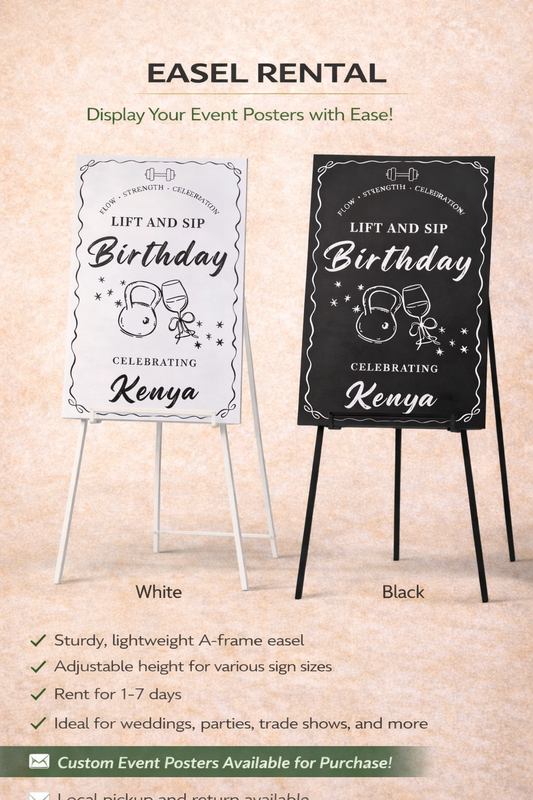 Easel Rental