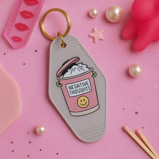 Motel Keychain
